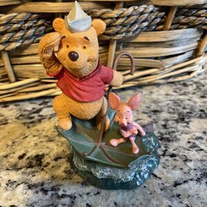 Simply Pooh "Adventures are More Fun with Two" Winnie the Pooh & Piglet figurine